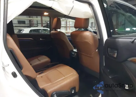 2018 Toyota Highlander Limited Platinum из США, поврежденный, VIN 5TDDZRFH2JS874888